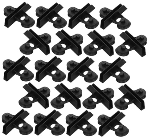 GLEAVI 20pcs Fish Tank Partition Clip Reusable Isolation Bracket for Aquarium Suction Cup Holder Tank Divider Aquarium Tool Organizer Clip