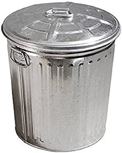 Linea Garden Friend Bidone 35 Litri Zincato