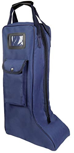 HKM Unisex Reitstiefeltasche, Dunkelblau, One Size