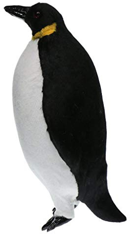 Tubayia Künstliche Pinguin Tier Figur Skulptur Gartenfigur für Haus, Garten, Hof Dekoration (L)