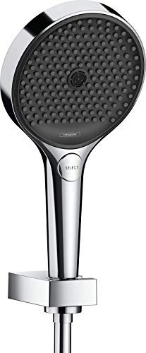 hansgrohe Duschsystem Rainfinity 130mm (Duschkopf, Schlauch 160cm, Halter, 3 Strahlarten) chrom