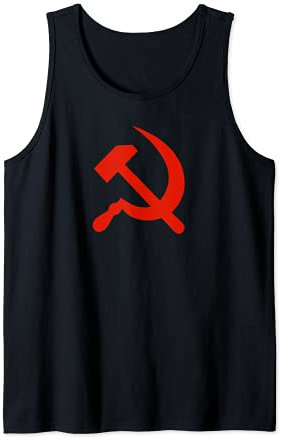 Comunista propaganda martello e falce Canotta