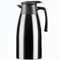 PARACITY Jarra térmica de café con forro de cerámica de 68 onzas, jarra de café de acero inoxidable aisladas para mantener el calor, té y café termo para café, té, bebidas calientes (negro)
