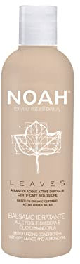 NOAH Natural Leaves Feuchtigkeitsspendende Spülung mit Efeublättern und Mandelöl, 250 ml