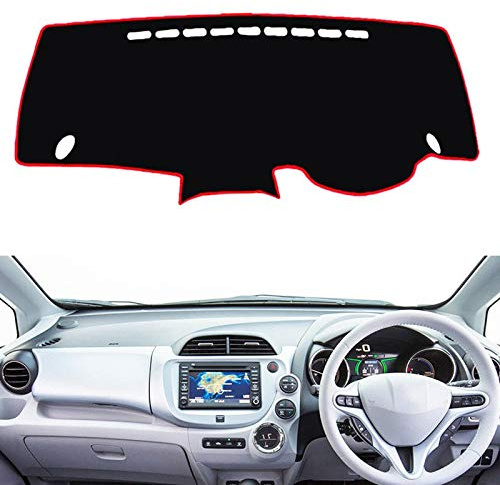 Dashboard Cover Dash Mat For Honda Fit Jazz 2009-2013 Dashboard Cover Mat Sun Shade Protect Carpet Anti-Glare