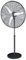 Ventilador de pie 120W, 3 velocidades, 55 cm, 3 aspas de aluminio, orientable y oscilante, ideal para refrescar espacios.