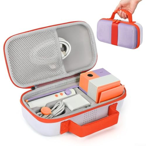 Efficiente custodia da trasporto per sistema di gioco Nex Playground mantiene tutti i componenti al sicuro durante i viaggi (viola)