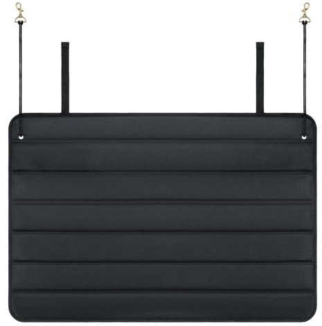 Zocipro Auto Ladekantenschutz Kofferraum 96 x 64cm, Universeller Faltbarer Stoßstangenschutz Hund Kofferraumschutz für Autos, SUVs und Vans, Verhindert Kratzer Durch Hunde und Schwere Gegenstände