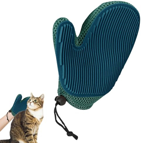 Handschuh zur Hundepflege – Handschuhe zum Entfernen von Katzen – sanfte Massage und Pflege für Welpen und Kleintiere