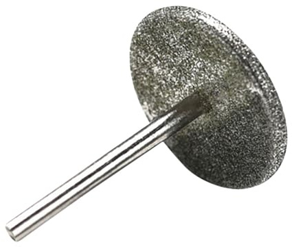 Fresa a Disco per Unghie 20mm in Acciaio Inox Argento | Lavorazione Precisa delle Cuticole, Levigatura Efficiente, Resistenza ai Danni e Lunga Durata