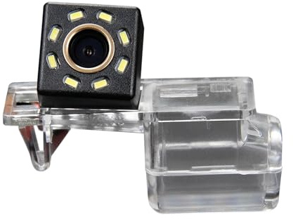 HD Rear View Camera Fits for Kuga For Escape 2013 2015 2017 2018 MK2 Reversing Parking Backup yellow Waterproof With LED Camera Car Backup Camera(Black)(Yellow)