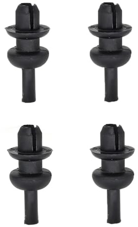 Hutablage Haltebände Kompatibel Mit Peugeot Für 106 205 206 306 307 308, 4 Stück, Kofferraum-Paketregal, Kleiderbügel, Schnurclips, Montagehakenhalterung