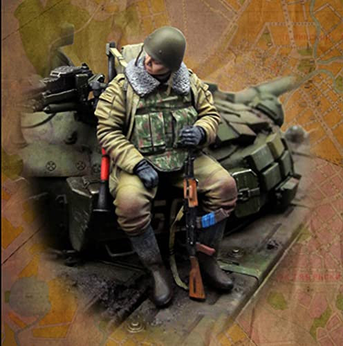 PANGCHENG 1/35, russischer Soldat (Tschetschenien), Harzmodellsoldat GK, militärisches Thema des Zweiten Weltkriegs, Nicht zusammengebautes und unbemaltes Kit