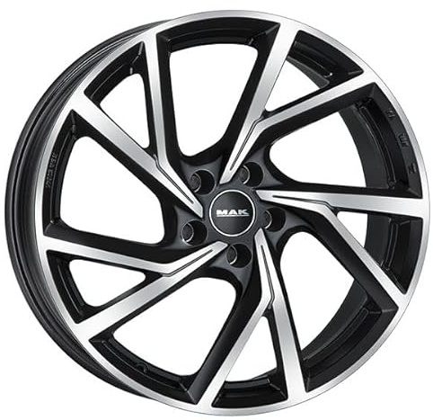 CERCHIO IN LEGA MAK KASSEL 7.5x17 5x112 ET 30 BLACK MIRROR