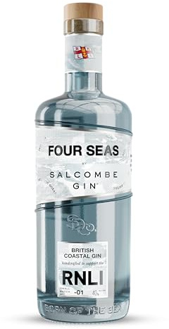 Salcombe Gin 'Four Seas' 70cl | British Coastal Gin, Supports RNLI