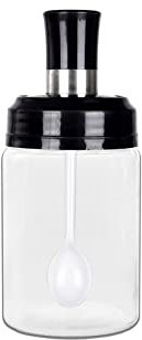 Spice Racks Glass Seasoning Bottles Tank Spice Containers Spoon Cover Brush Honey Dispenser Food Storage Kitchen Accessories