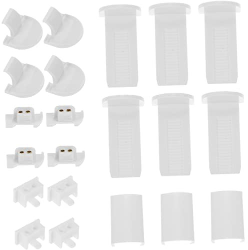 CORHAD 32pcs Pleated Blind Accessories Replacement Parts for Window Blinds Easy Fix