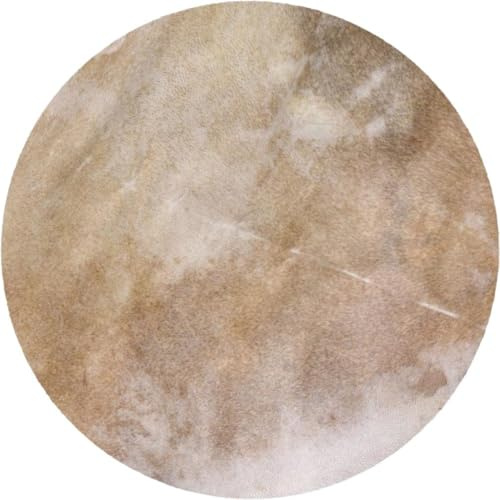 Glixoft Ziegenfell-trommelkopf, Ziegenleder-Djembe-Kopf, Afrikanischer Tamburin-trommelkopf Für Trommeln/schamanentrommeln/afrikanisches Tamburin