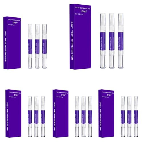 Zähne Aufhellen, Bleaching Zähne, Zahnaufhellung Stift, Teeth Whitening Pen, Zahnbleaching Gel, Zahnaufhellung Bleaching, Zahn Bleaching Aufhellung, Zahnweiss Stift, Zahnaufheller, 2ml (15Stück)