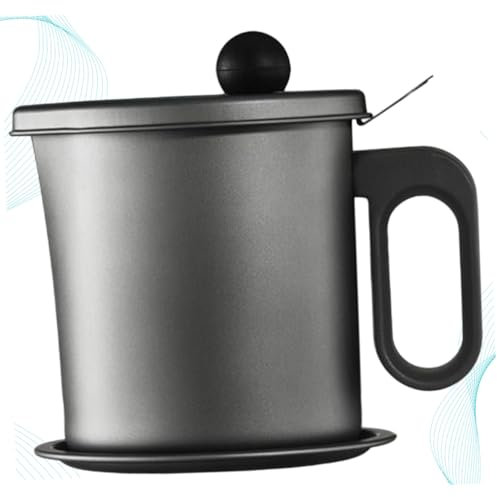 Alipis Filtro De Aceite Japonés Recipiente Hermético Con Tapa De Acero Inoxidable Para Aceitera Cocina Contenedor De Aceite Utensilios De Cocina Depósito De Almacenamiento De Filtro