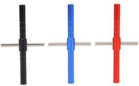 WOHPNLE Herramienta de mantenimiento de llaves cruzadas de 3pcs, aleación de aluminio RC Car Hex Crossed Socket Ligera de enchufe de enchufe para 1/18 1/24 RC Cars