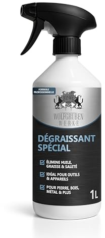 WO-WE Spezial Entfetter Spray – Küchenreiniger & Fettlöser für Küche, Fliesen, Grill, Küchenfronten – 1L