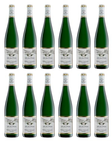 Joh Jos Prüm Wehlener Sonnenuhr Spätlese Weisswein Weiss lieblich Deutschland inkl. FeinWert E-Book (12 x 0.75 l)