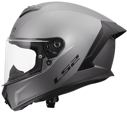 LS2, Casco Moto Integrale RAPID III SOLID Matt Titanium, L