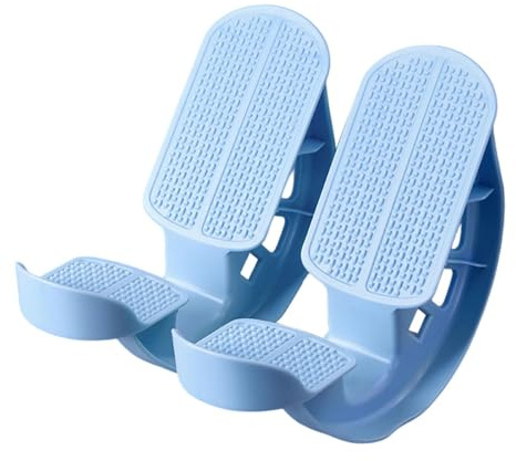 FashionCha 2 Piezas Estirador de Pie Tablero de Balance para Pantorrilla y Tobillo Ejercicio Muscular Hecho en Material PP Adecuado para Entrenamiento en, Azul