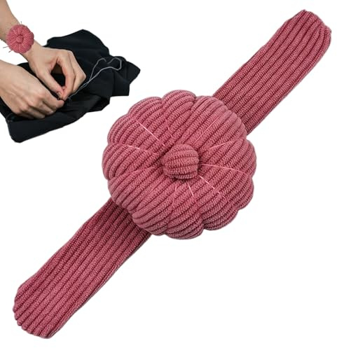 Nadelkissen für das Handgelenk zum Nähen – für Quilting und tragbar – Nadelkissen für den Arm zum Nähen | Erwachsene Frauen, DIY, Zuhause, Studium, Kunstunterricht, Reisen, Arbeit und