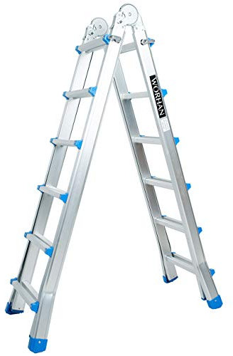 L Model Scala telescopica 587cm cavalletto scaletta estensibile multifunzione Scala 5,87m L6