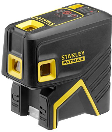 STANLEY FMHT1-77413 - Nivel laser de 5 puntos – Rojo. 30 metros ±3mm/m