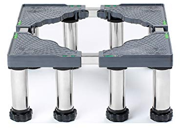 Waschmaschine Sockel MiSMiAO Untergestell für Kühlschrank 45-65cm Einziehbare Verstellbare Sockel für Trockner 19-22cm Höhenverstellbare Rahmen für Geschirrspüler