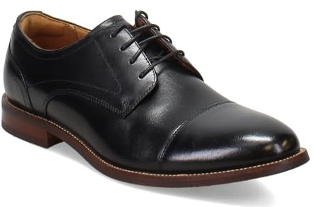 Florsheim Rucci keps tå Oxford mäns Oxford, Svart, 43.5 EU