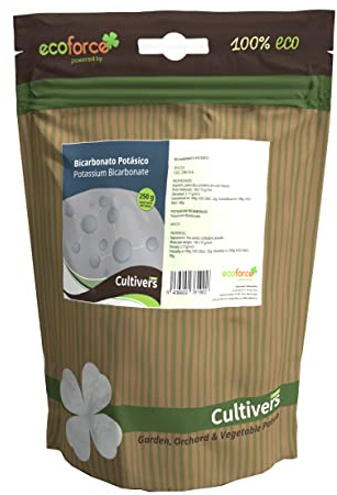 CULTIVERS Kaliumbicarbonat 250 g. Kaliummangelkorrektor. Steigern Sie die natürlichen Abwehrkräfte der Pflanzen