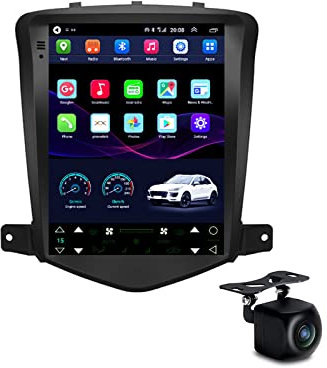 para Chevrolet Cruze 2008-2015 Android 12 9,7 Pulgadas Car Stereo Radio Media Autoradio Receptor Soporte de navegación GPS Bluetooth Control del Volante Mirror Link USB FM HD Cámara de visión Trasera