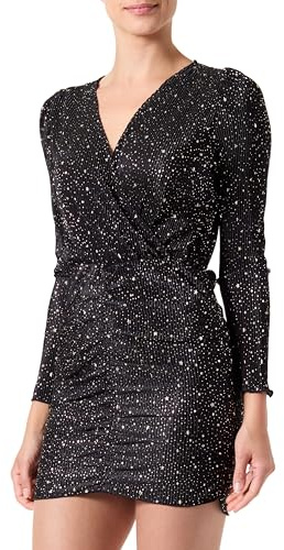 ONLY ONLNELLY L/S Shine WRAP Dress CS JRS