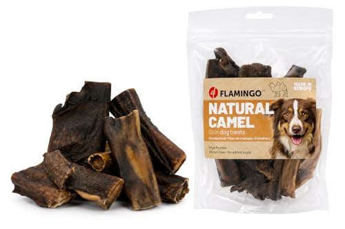 Bastoncini per Cani – Pelle di Cammello – 200g – Naturale – Senza glutine – Prodotto Europeo