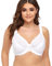 Ayigedu UK Ladies Super Plus Size Full Coverage Bra Non Padded Underwire Minimizer Bras 38-G-1 White