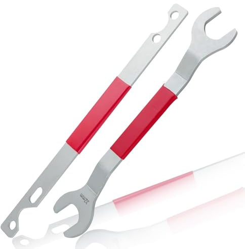 SPEEDWOX Kit d'outils de démontage d'embrayage de ventilateur - Clés à écrou 32 mm et 36 mm - Support de pompe à eau - Outil de retrait de moyeu à eau