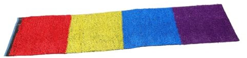 IWOWHERO Kunstrasenmatte Für Outdoor-bereiche Kunstrasenspielplatzmatte Robuste Und Gepolsterte Matte Für Boden Für Kindergärten Und Parks