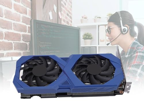 Bewinner RTX 3060 TI Card Graphique 8 Go GDDR6, 256 Bits, Base 1410 MHz, 1665 MHz Boost, PCIE 4.0 16x, Refroidissement à Double Venti