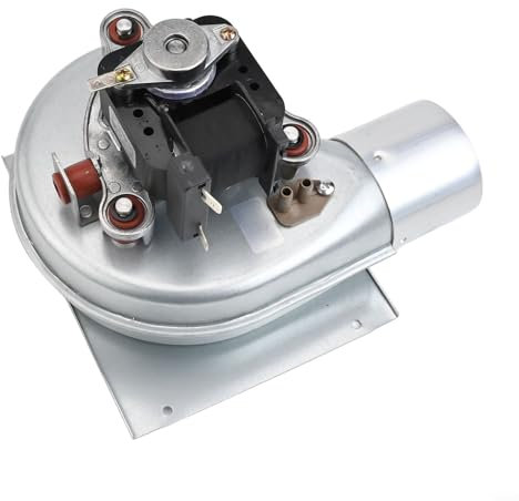 HomeVortex Ventilatore per caminetto da 35 W, resistente alle alte temperature, a basso rumore, 220 V, 2000 giri/min, in metallo, per fai da te, barbecue, apparecchiature elettriche per riscaldamento
