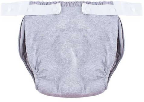 TEMOOUES Breathable Cotton Adult Bladder Control Pad Protectors AntiLeakage Incontinences Underwear Comfortable Discreets L/XL Size Cotton Leak Proof Pad