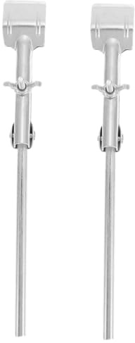 Cabilock 2 Stück Schwenkbare und Verstellbare Laborstativ Klemmen aus Eisen mit Ergonomischem Design für Reagenzglas Groß und Laborflaschenklemme im Laborunterricht