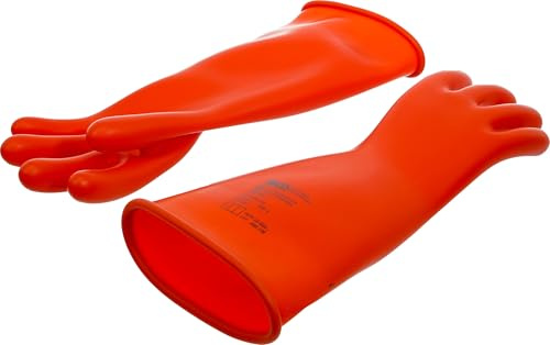 BGS 35890 | Elektrikerskyddshandskar | med naturlatex skyddande isolering | stl. 9 (L)