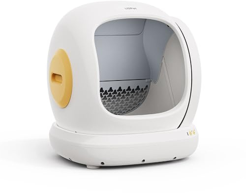Lettiera Gatto Autopulente UBPet C20– Automatica, Silenziosa 38 dB, Anti-Odore, Controllo Smart via App