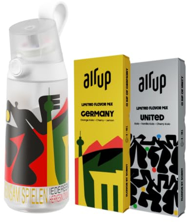 air up Click 600ml Deutschland Everyone Plays mit Deutschland & United Variety Mix (6 Pods)