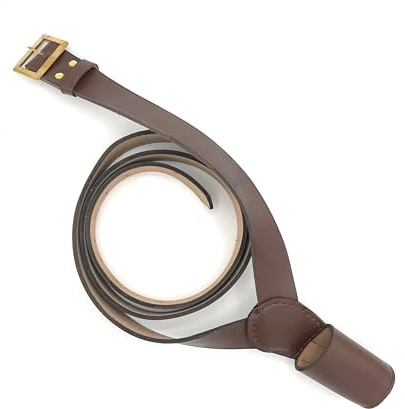 Uniform Store London Cross Belt,Flag Carrier,Belt Flag Holder,Brown Left Shoulder Size 76 Inch