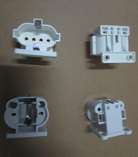 10pcs 2G7 G23 Lampholders For Light Bulb Each 5pcs - (Color: White)